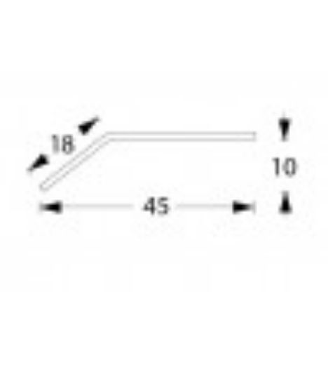 Billede af RS rampeprofil til 10 mm , 3 mtr.